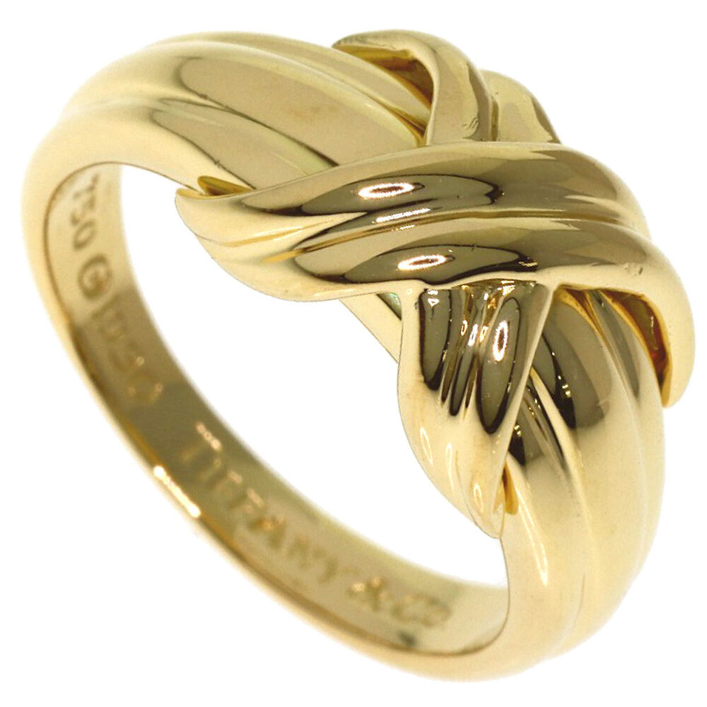 Tiffany & Co. Signature Ring, 18K Yellow Gold, Women's.